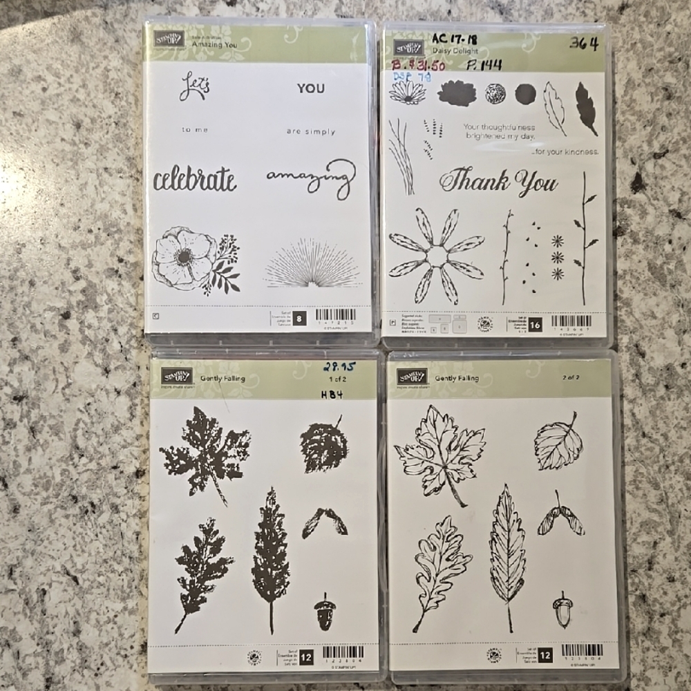 Stampin' Up! Nature-Inspired Stamp Set Bundke of 4